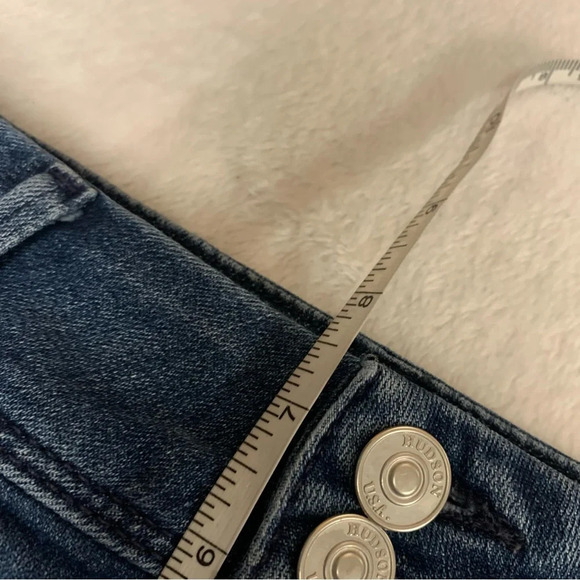 Hudson jeans size 27 Collin flap skinny ankle slightly dark wash - Picture 9 of 12